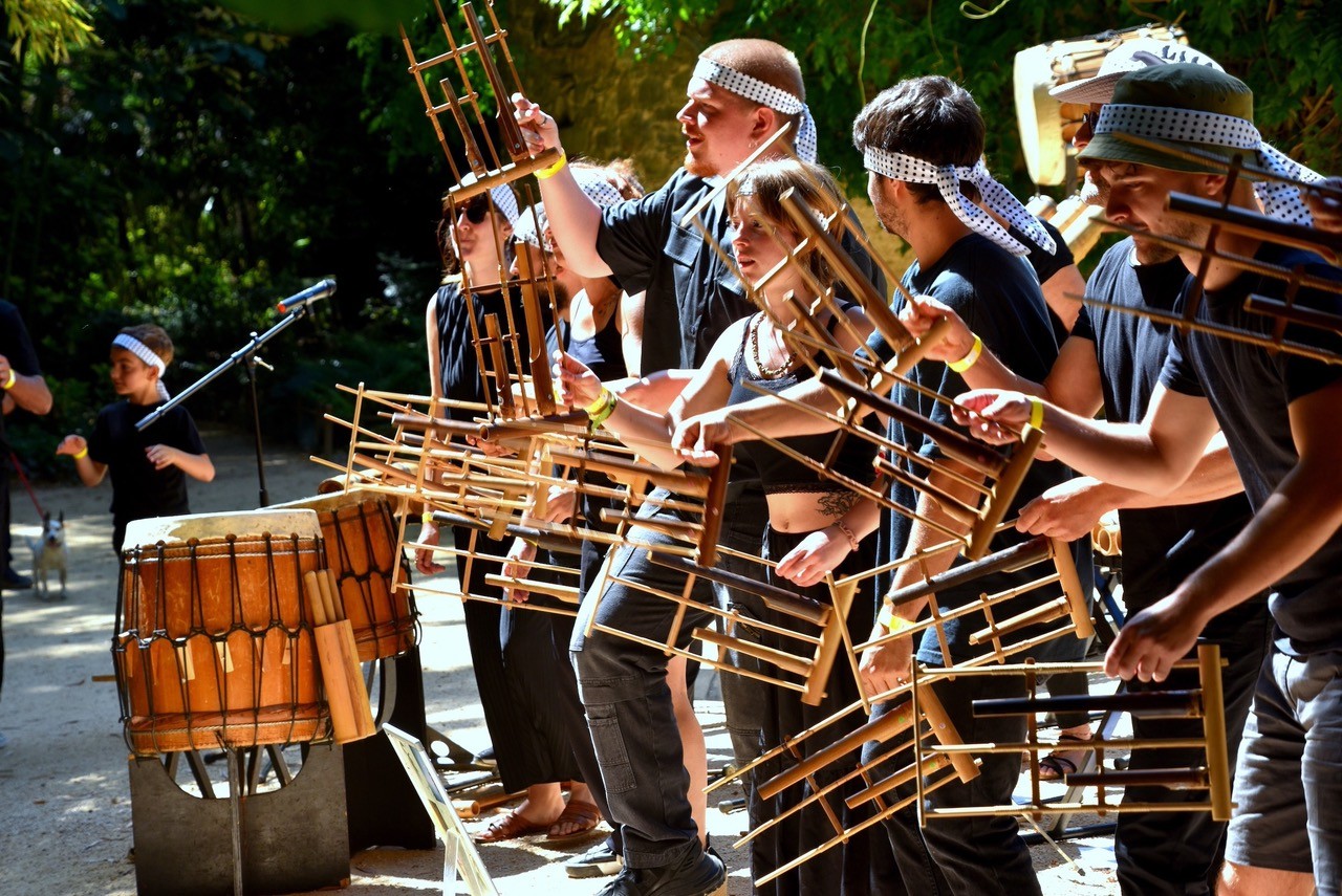 Pousses du Bamboo Orchestra music festival